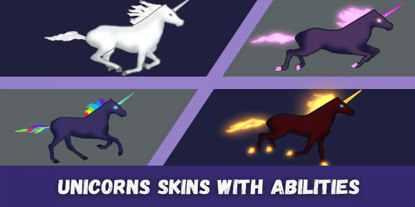 Unicorn Dash : Horse Attack Ekran Görüntüsü 0