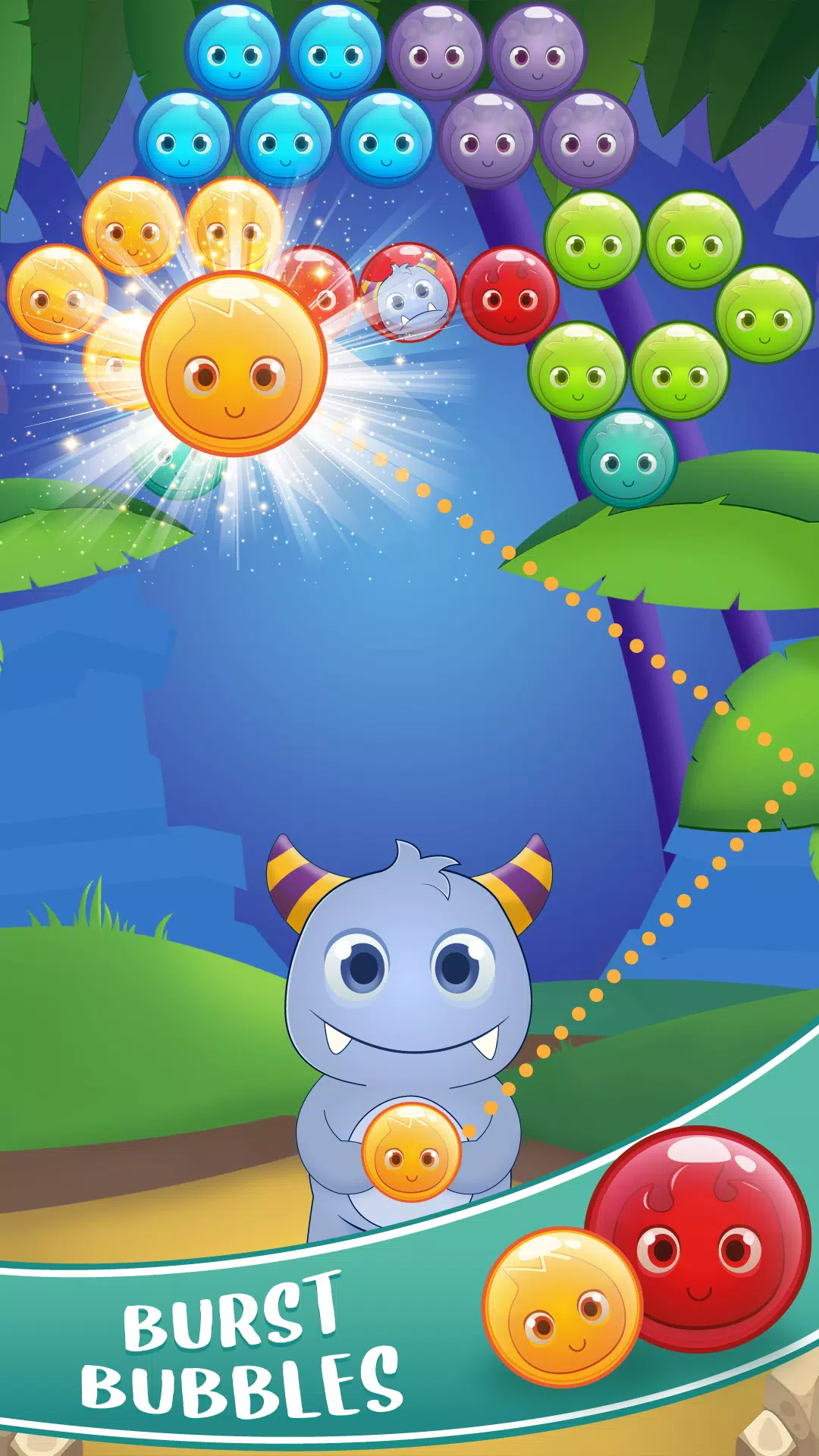 Bubble friends rescue ภาพหน้าจอ 1