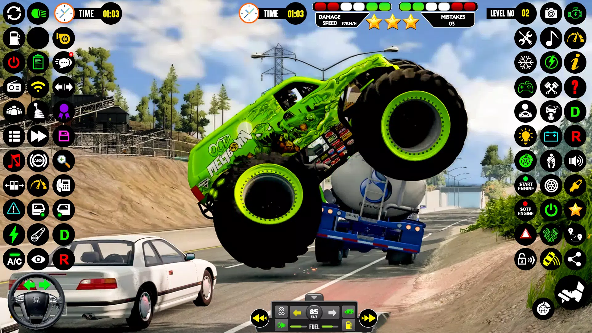 4x4 Monster Truck Game - Derby Скриншот 1