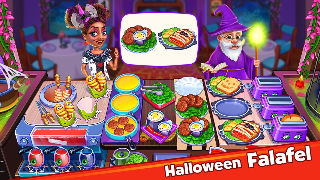 Halloween Madness Cooking Game Screenshot 1