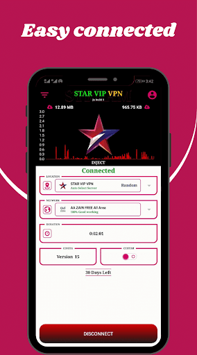 STAR VIP VPN Tangkapan skrin 1