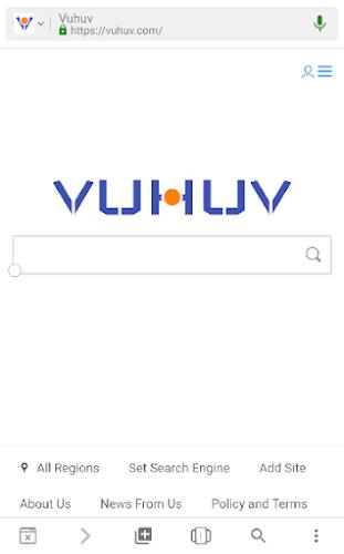 Vuhuv Search Engine Capture d'écran 2