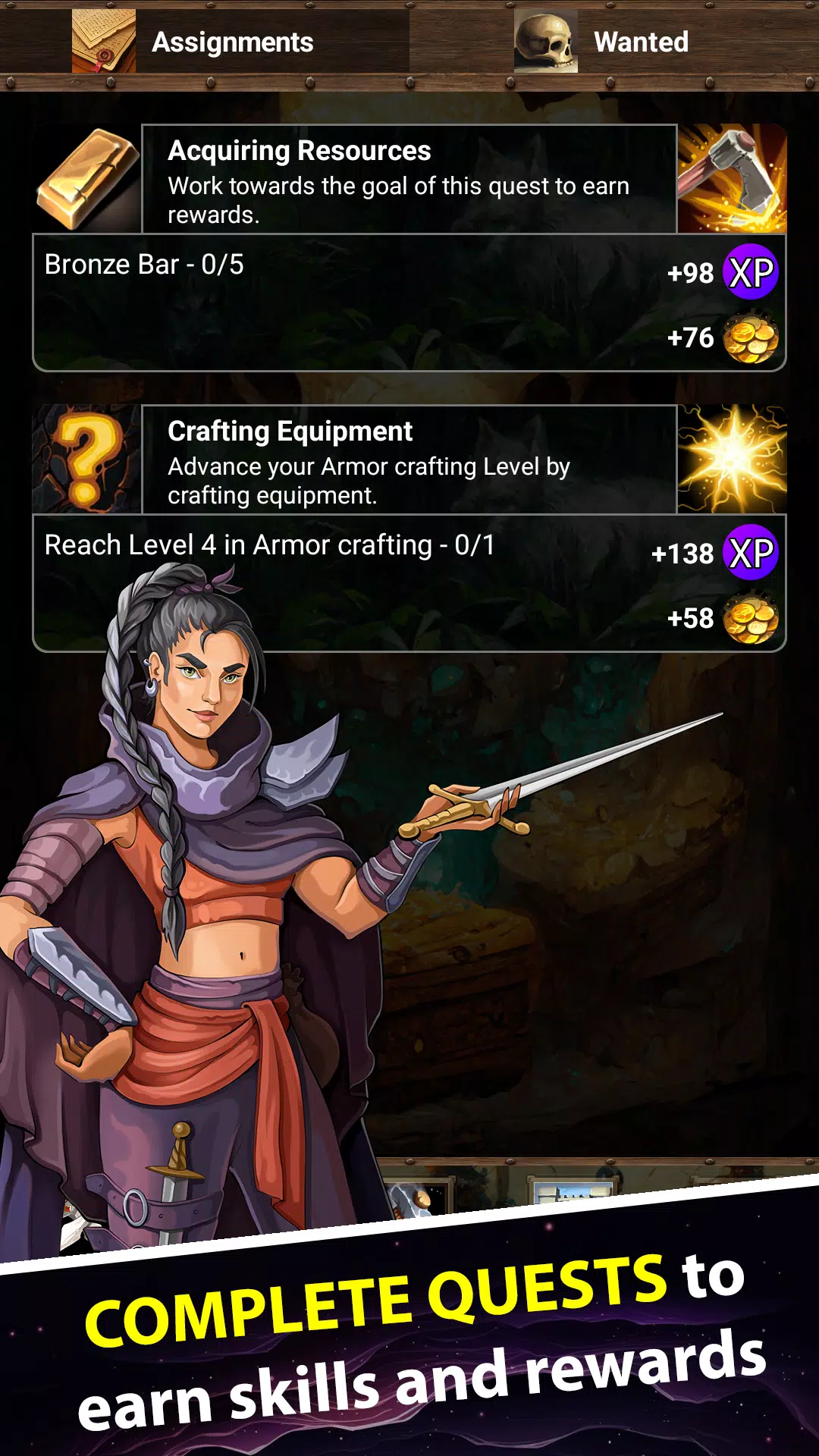 Duels RPG - Craft And Slash ภาพหน้าจอ 3