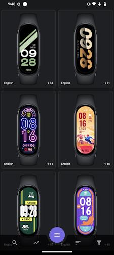 Mi Band 8 Watch Faces Zrzut ekranu 1