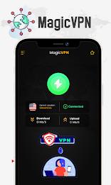 Magic VPN – VPN Fast & Secure Schermafbeelding 2