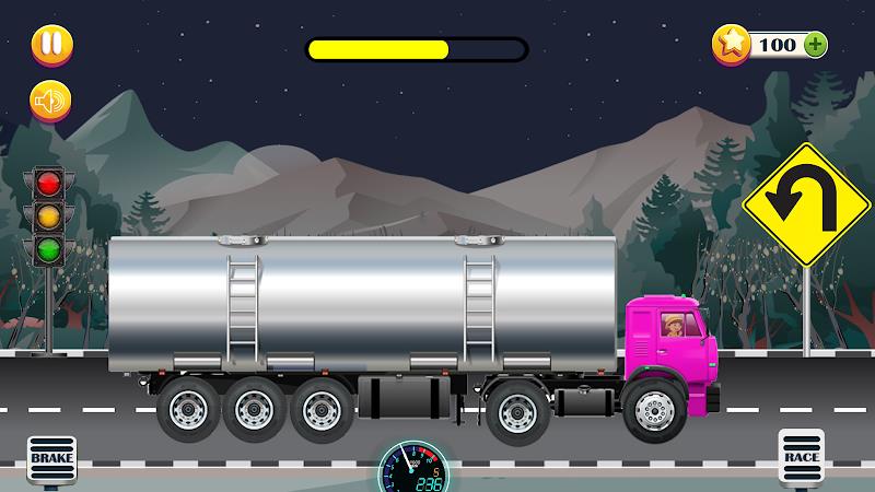 Cargo Truck Driving-Truck Game Скриншот 1