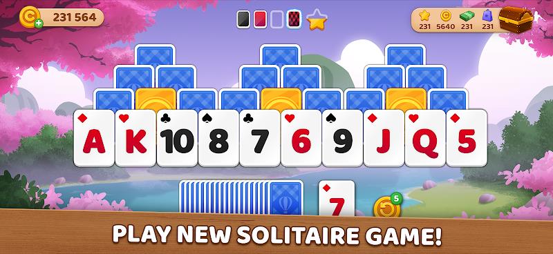 Solitaire Tripeaks: Cloud City Скриншот 0