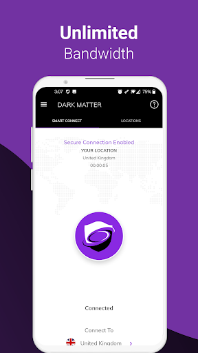 DarkMatter VPN スクリーンショット 2