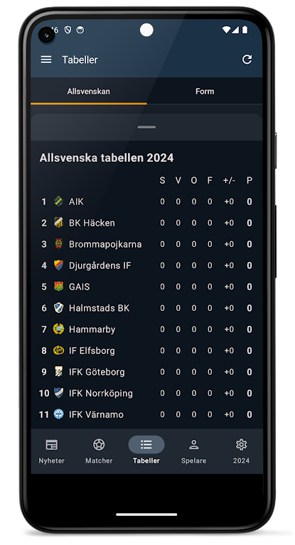 Allsvenskan 2024應用截圖第1張