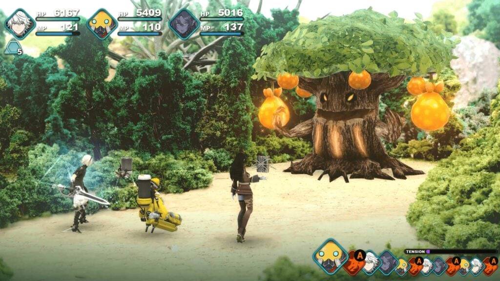 Fantasian gameplay screenshot