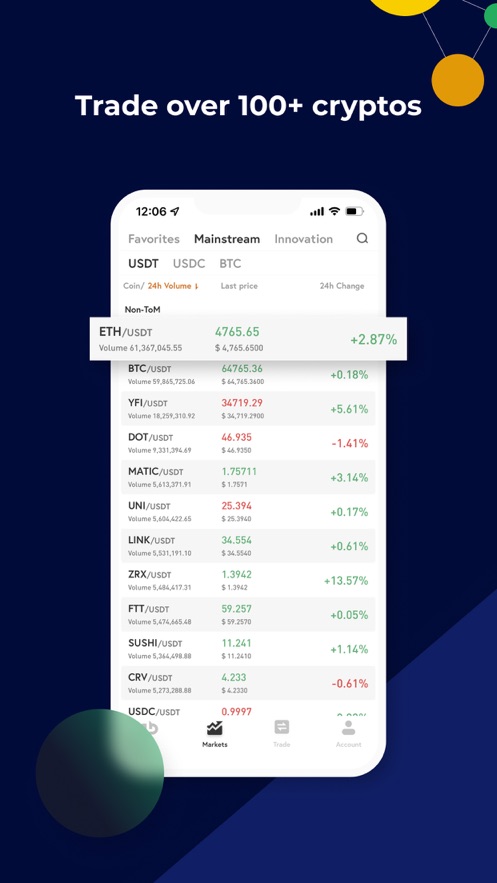 Schermata ABCC Exchange 1