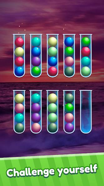 Ball Sort Puzzle Color Sort Mod Screenshot 1