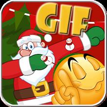 Santa Claus Gift GIF Sticker