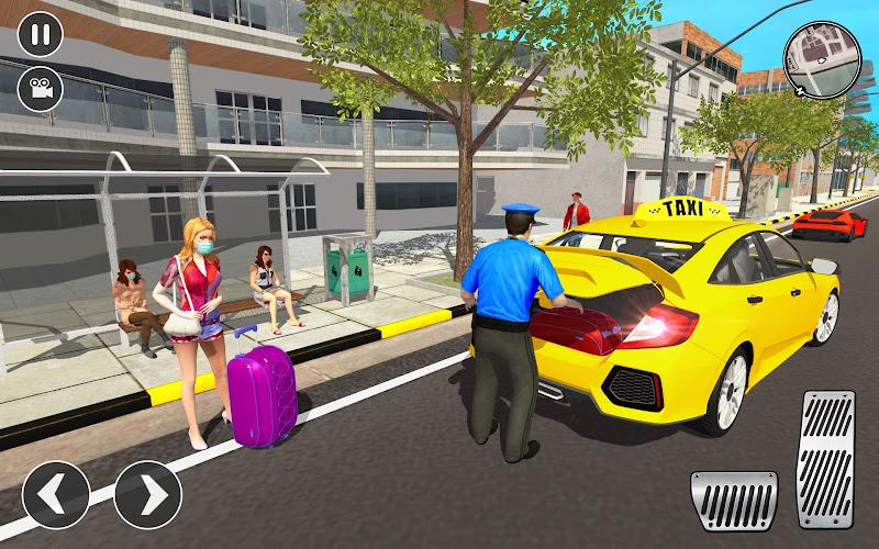 Open World Taxi Sim 2023 Tangkapan skrin 2