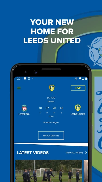 Leeds United Official Tangkapan skrin 0