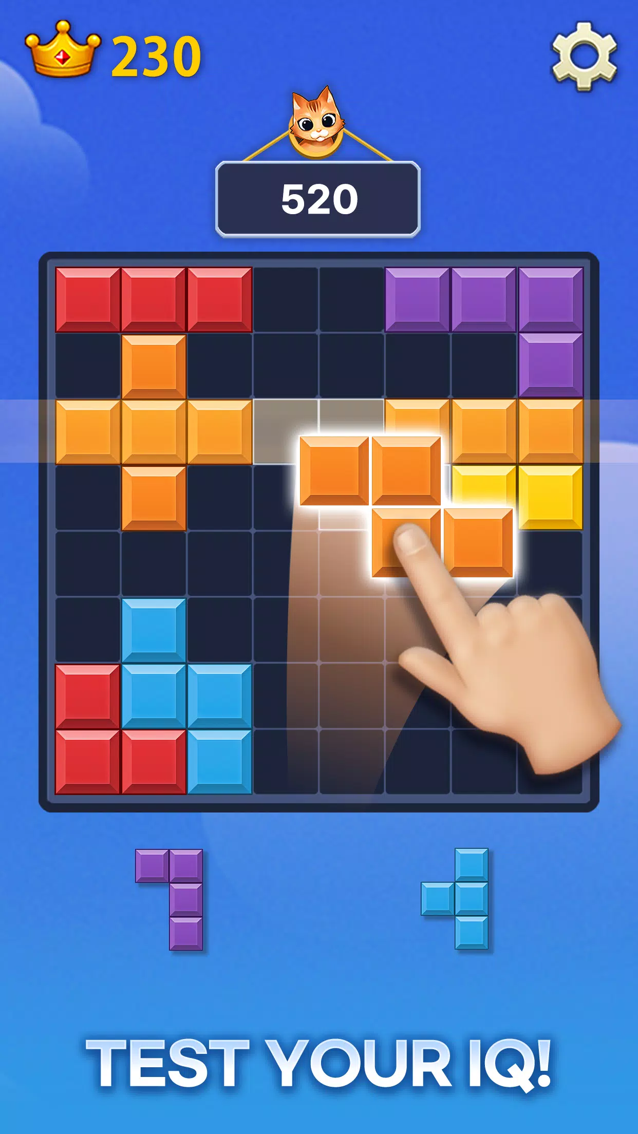 Meow Block Puzzle Ekran Görüntüsü 3