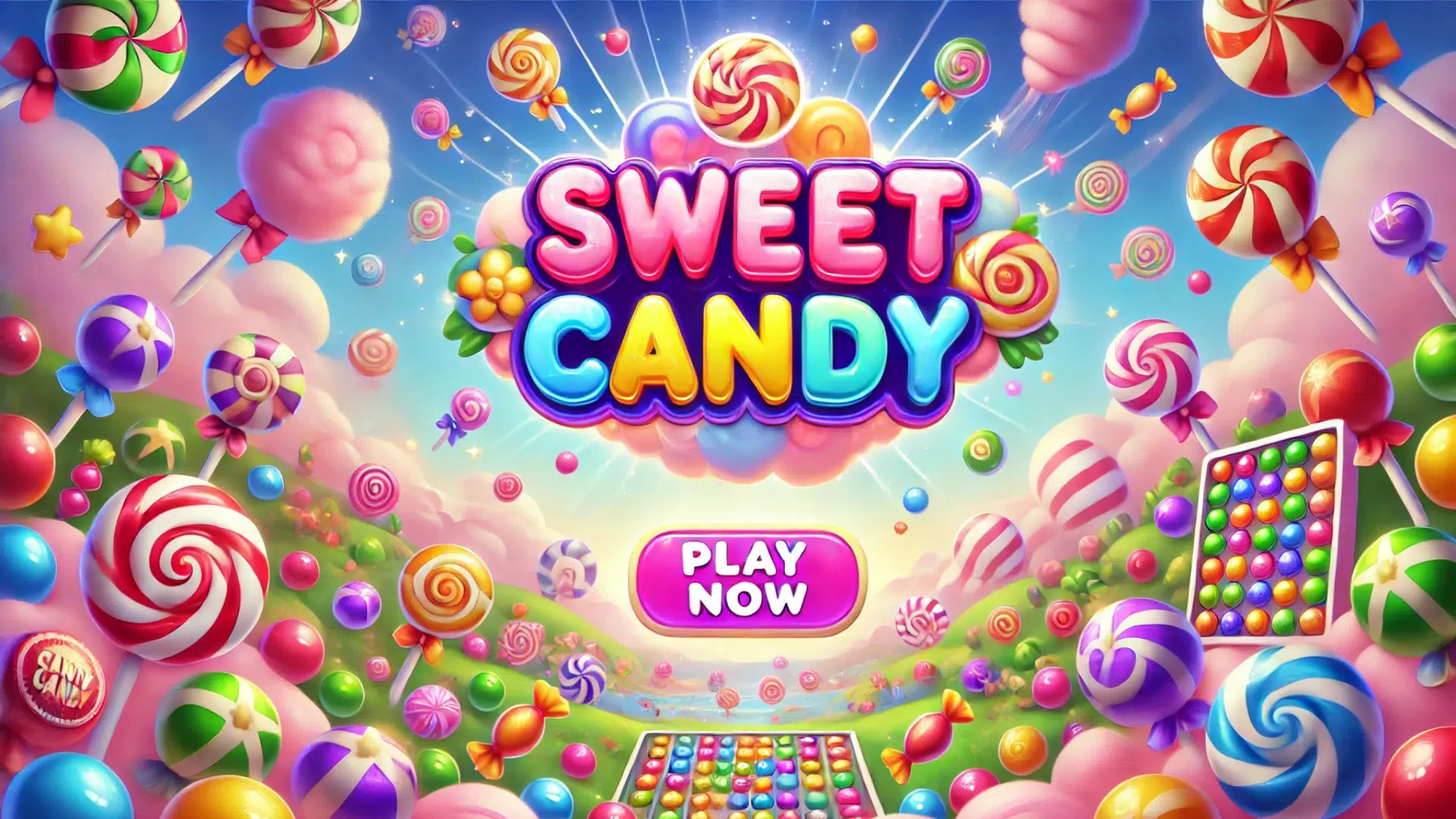 Sweet Candy - Match 3 Puzzle Capture d'écran 0