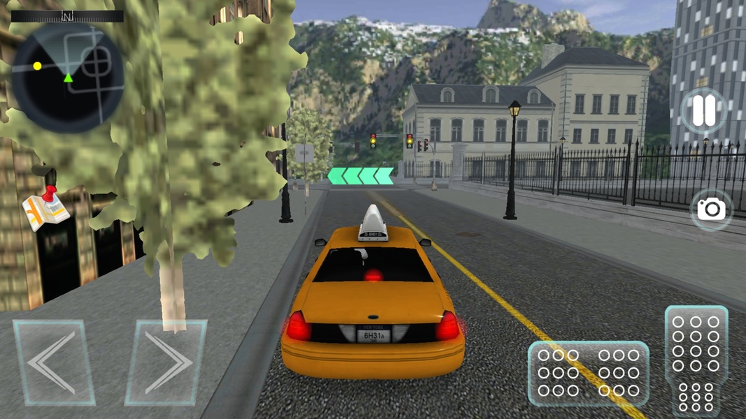 City Taxi Driver Sim Schermafbeelding 0