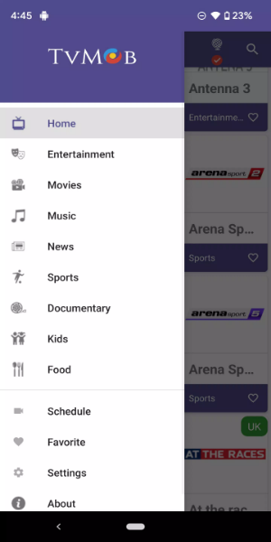 TVMob Screenshot 2