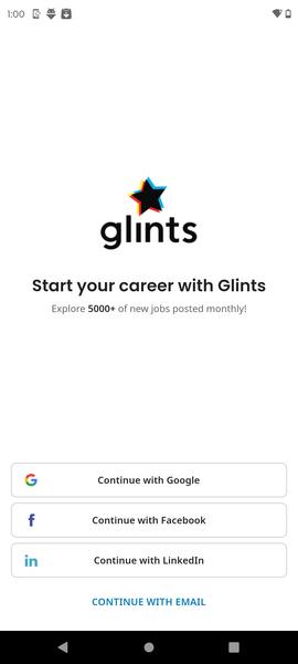 Glints: Job Search & Career Captura de pantalla 0