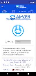 AirVPN Eddie Client GUI Captura de pantalla 2