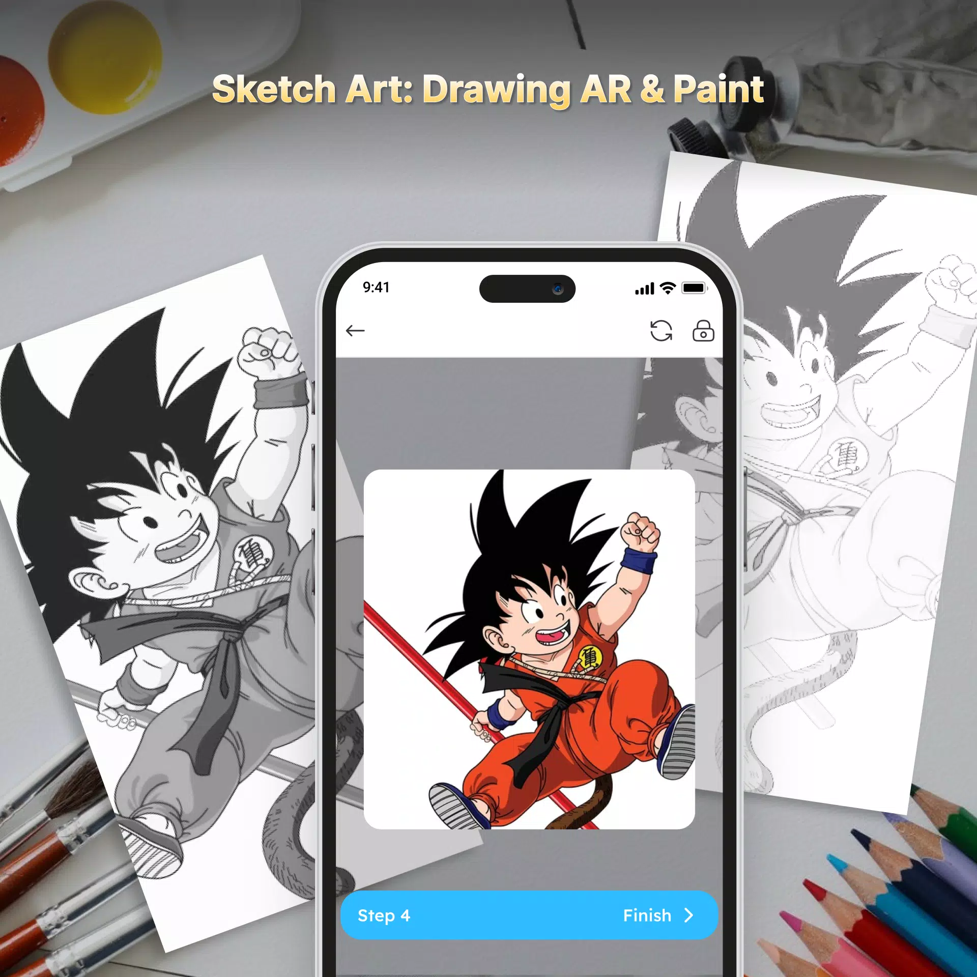 Sketch Art: Drawing AR & Paint Screenshot 0