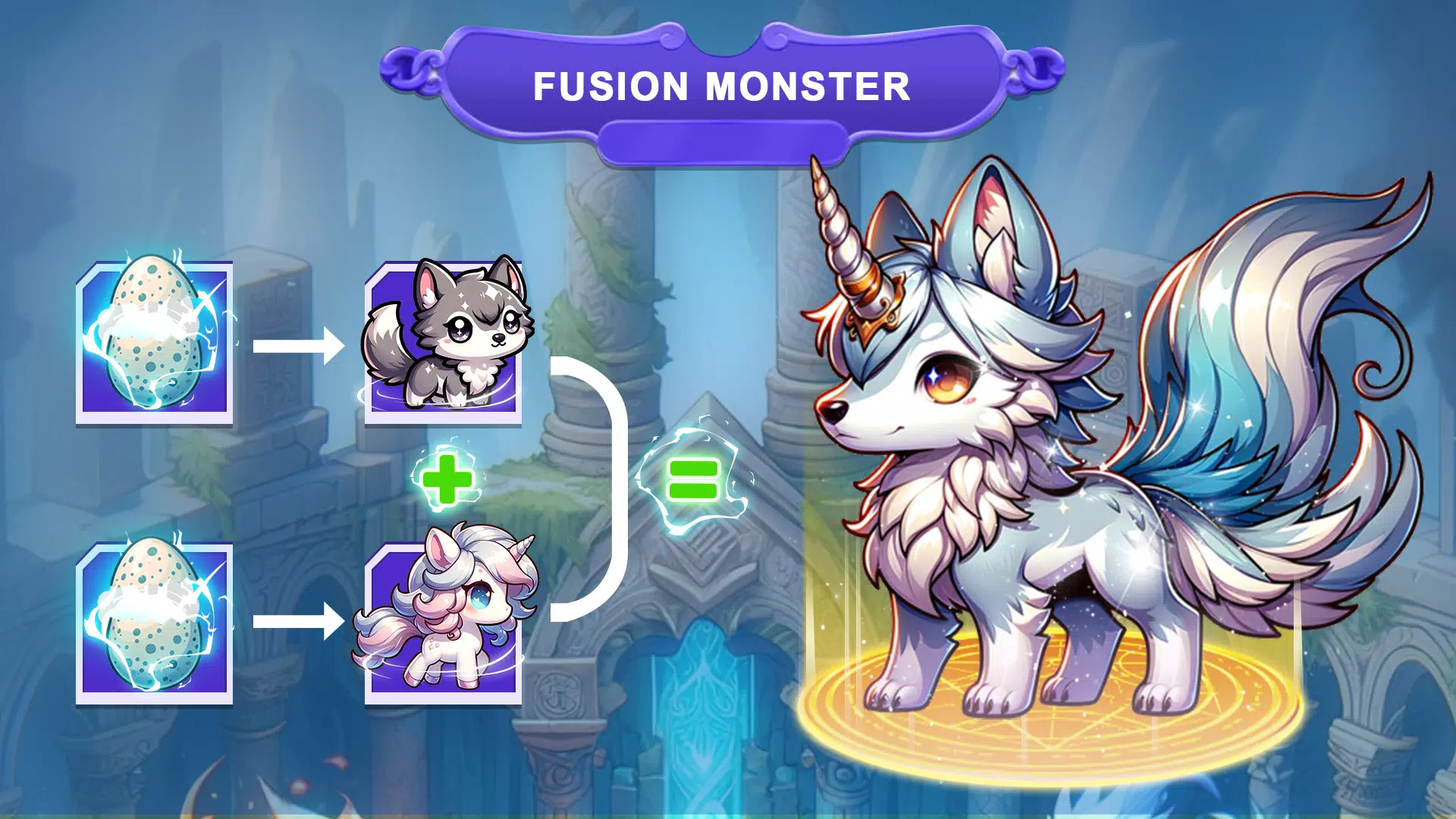 Master Fusion : Monster War Captura de tela 3