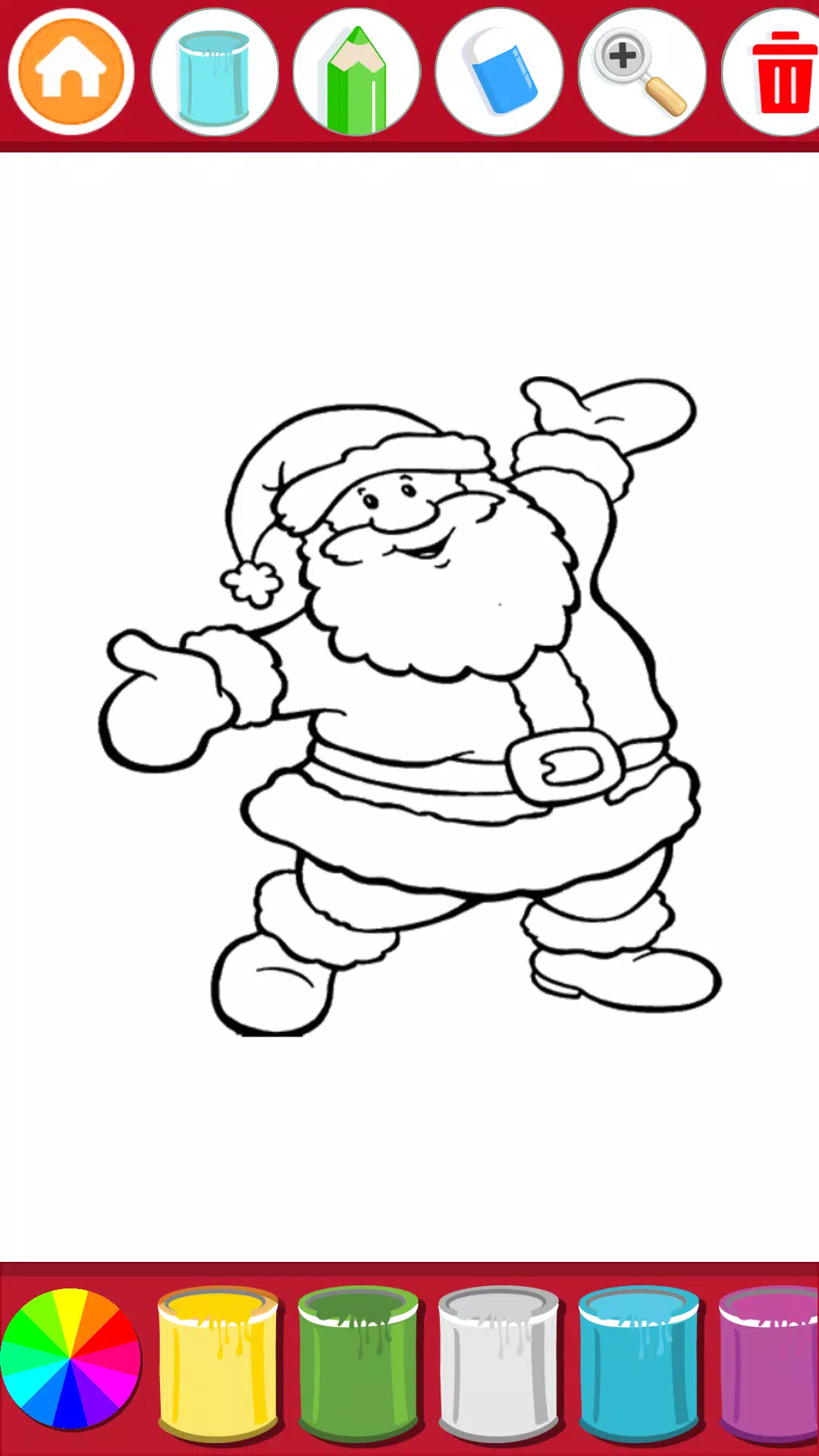 Christmas Coloring Book ဖန်သားပြင်ဓာတ်ပုံ 0