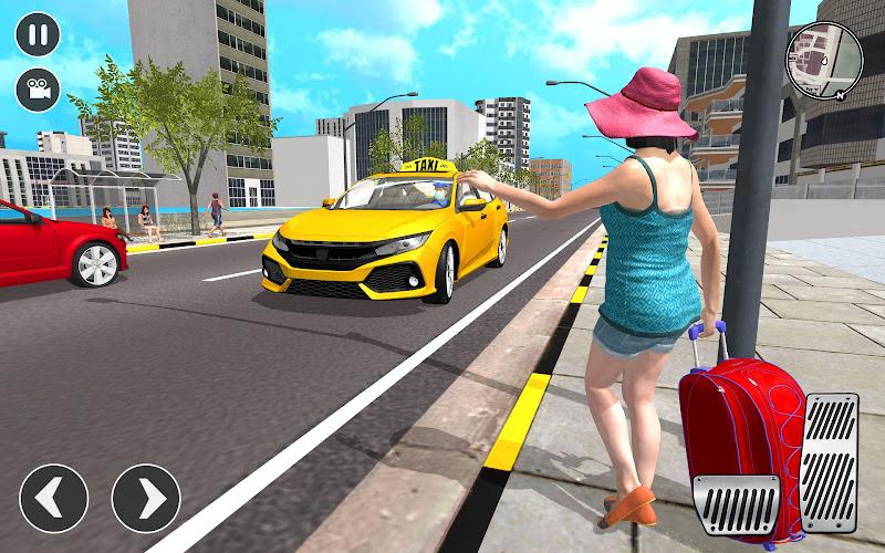 Open World Taxi Sim 2023 Tangkapan skrin 1