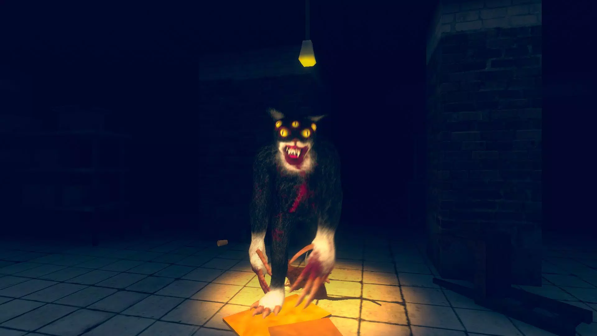 Cat Fred Evil Pet. Horror game Screenshot 1