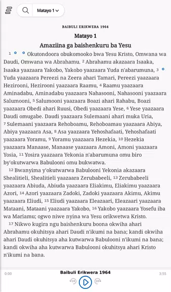 BAIBULI ERIKWERA Runyankore Screenshot 2