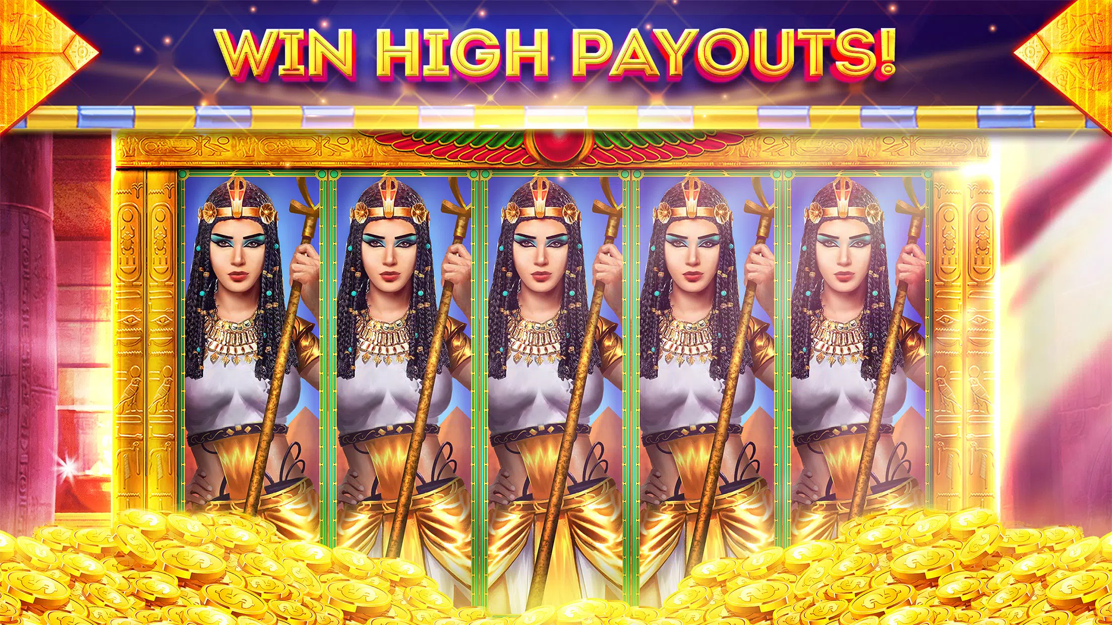 Pharaohs of Egypt Slots Casino স্ক্রিনশট 2