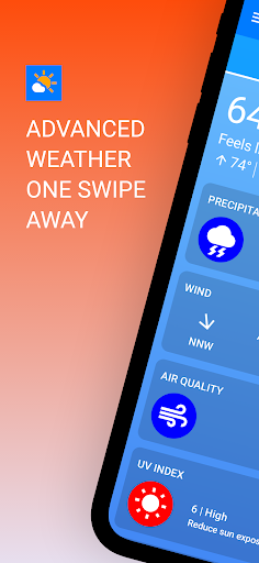 Weather on Homescreen Schermafbeelding 1