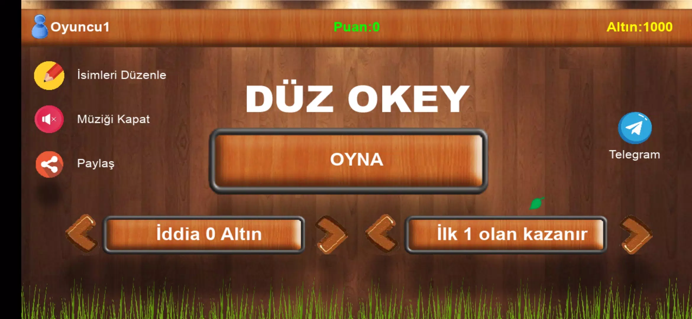 Düz Okey - İnternetsiz Screenshot 0