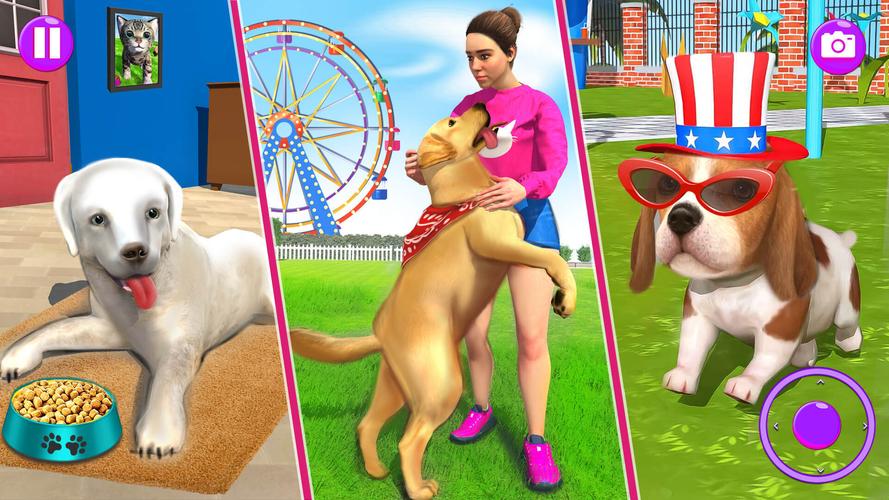 Family Pet Dog Games Schermafbeelding 3