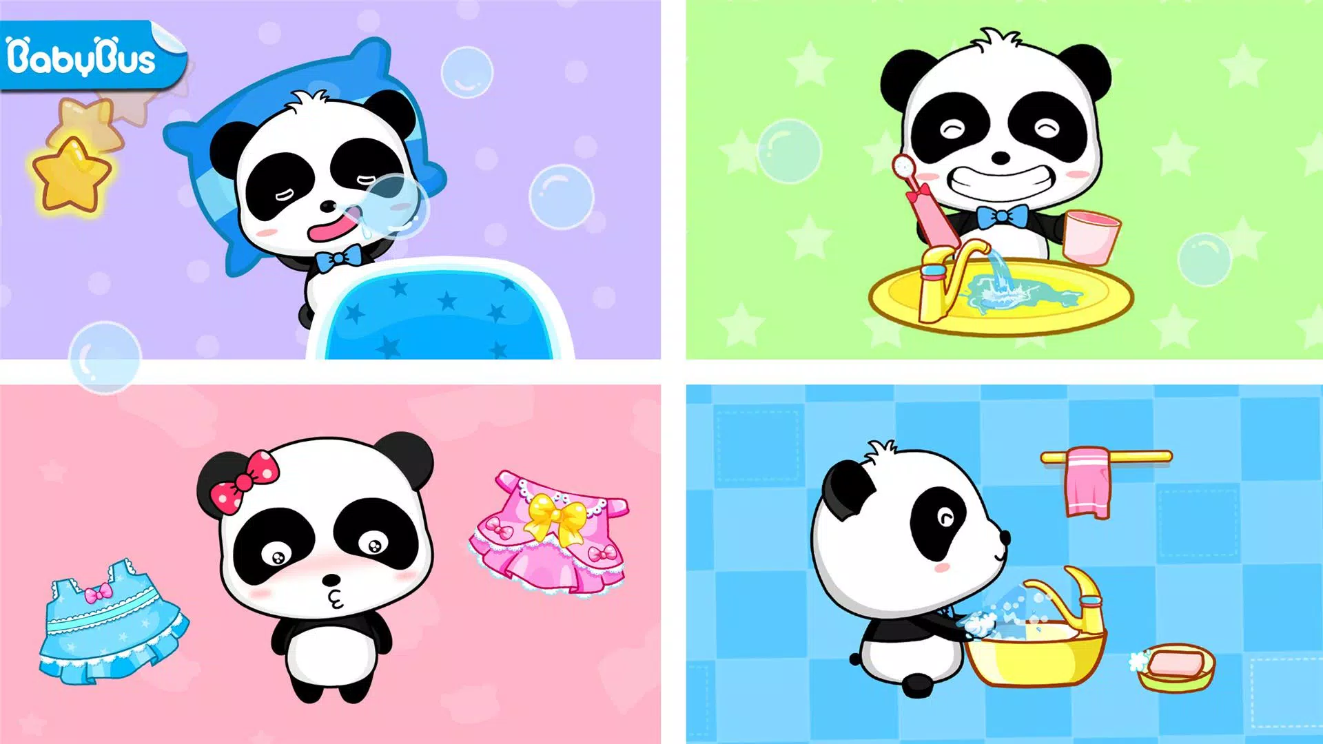 Baby Panda's Daily Life Tangkapan skrin 0