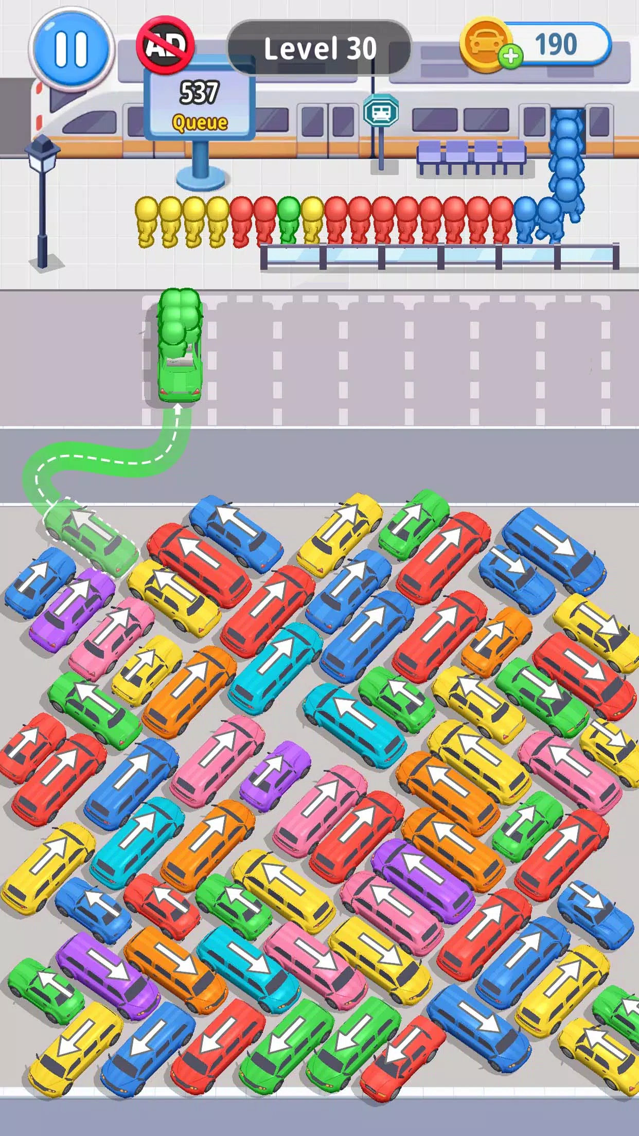 Schermata Car Jam Solver 0