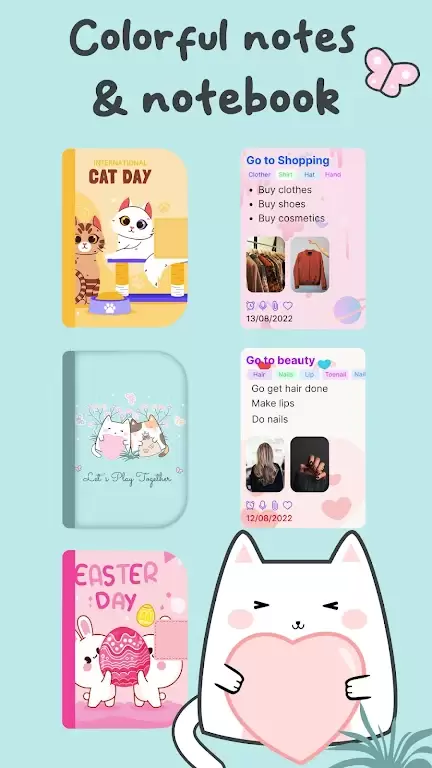 Cute Notes Notebook & Organize Screenshot 0