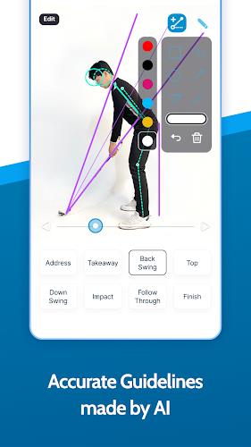 Golf Fix - AI Swing Analyzer Скриншот 1