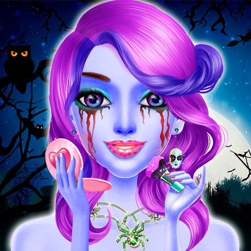 Halloween Makeup Salon Game