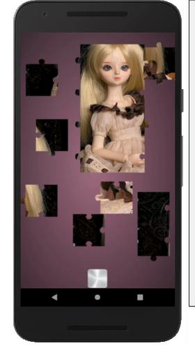 Cute Dolls Jigsaw Slide Puzzle Zrzut ekranu 2