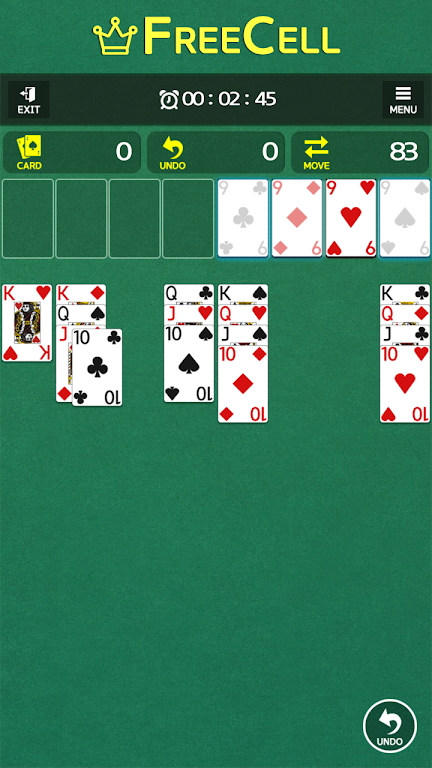 FreeCell - Classic Card Game ภาพหน้าจอ 2