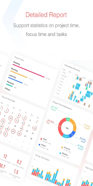 Focus To-Do: Pomodoro & Tâches Capture d'écran 1