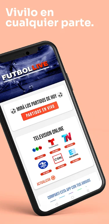 Futbol Live Schermafbeelding 2