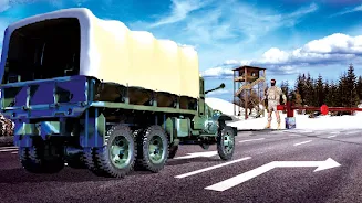 Indian army truck Game 2021 Captura de pantalla 0