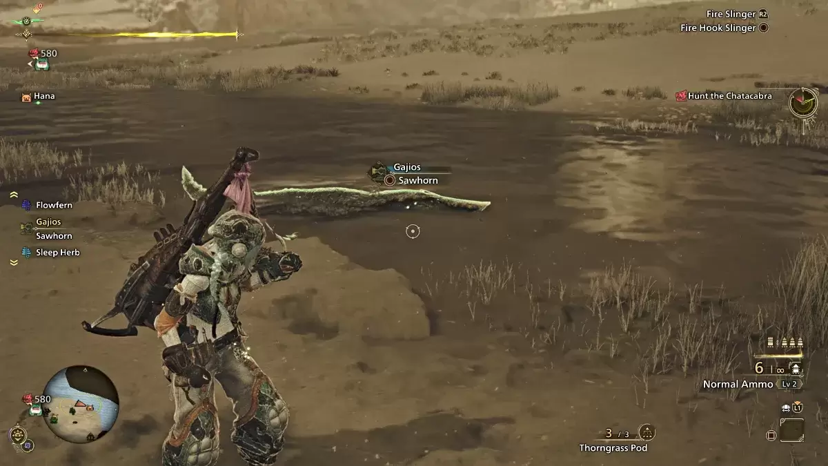 Screenshot ng Escapist ng Monster Hunter Wilds Windward Plains