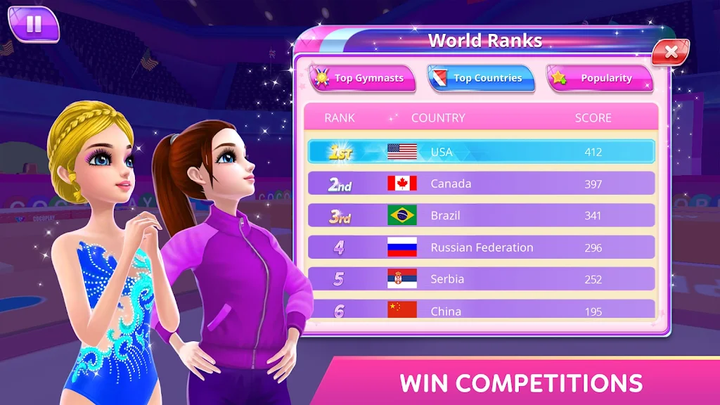 Gymnastics Superstar Star Girl Screenshot 0