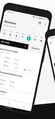 FitHero - Gym Workout Tracker 스크린샷 1