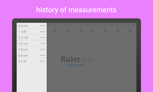 Ruler App: Measure centimeters