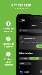 IPVanish: VPN Location Changer スクリーンショット 1